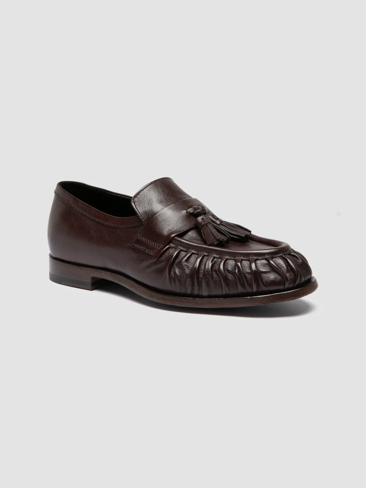 SOLITUDE 108 - Dark Brown Leather Tassel Loafers sold by Officine Creative product image thumbnail 3
