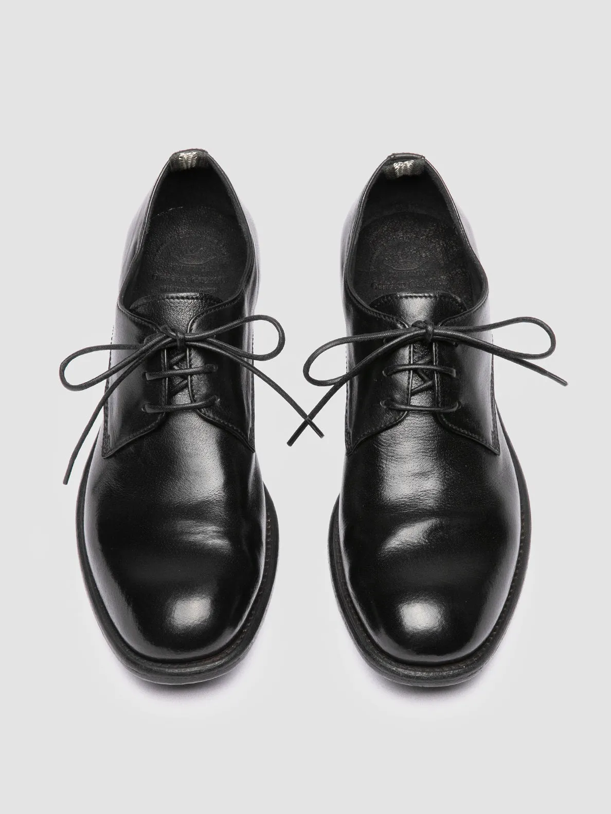 CALIXTE 068 - Black Leather Derby Shoes sold by Officine Creative product image thumbnail 2