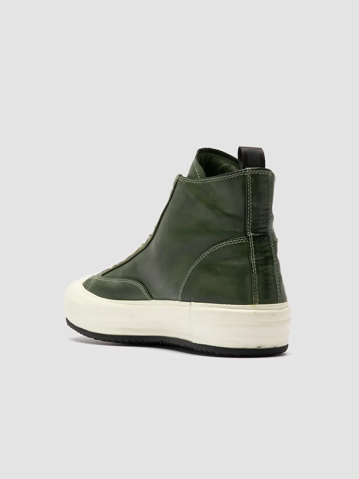 MES DD 002 - Green Leather Sneakers sold by Officine Creative product image thumbnail 4