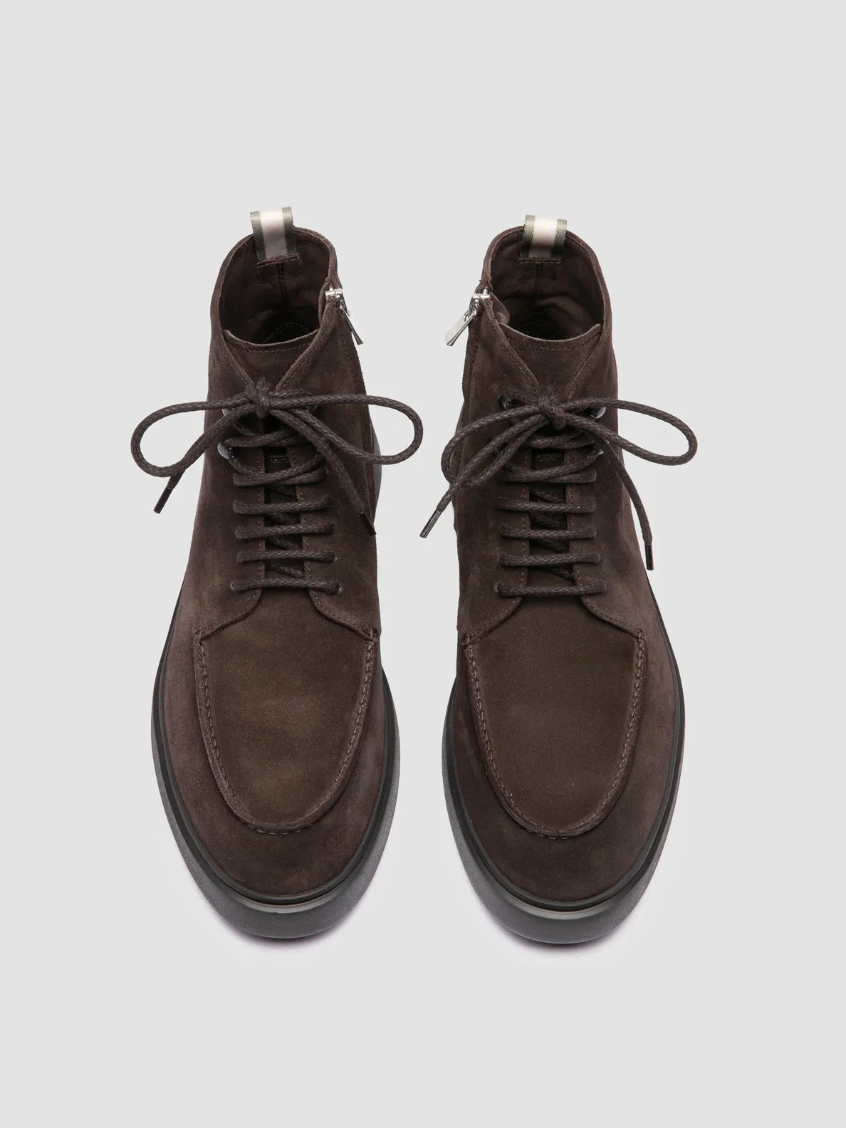 FRAME 004 - Dark Brown Suede Lace-up Boots sold by Officine Creative product image thumbnail 2