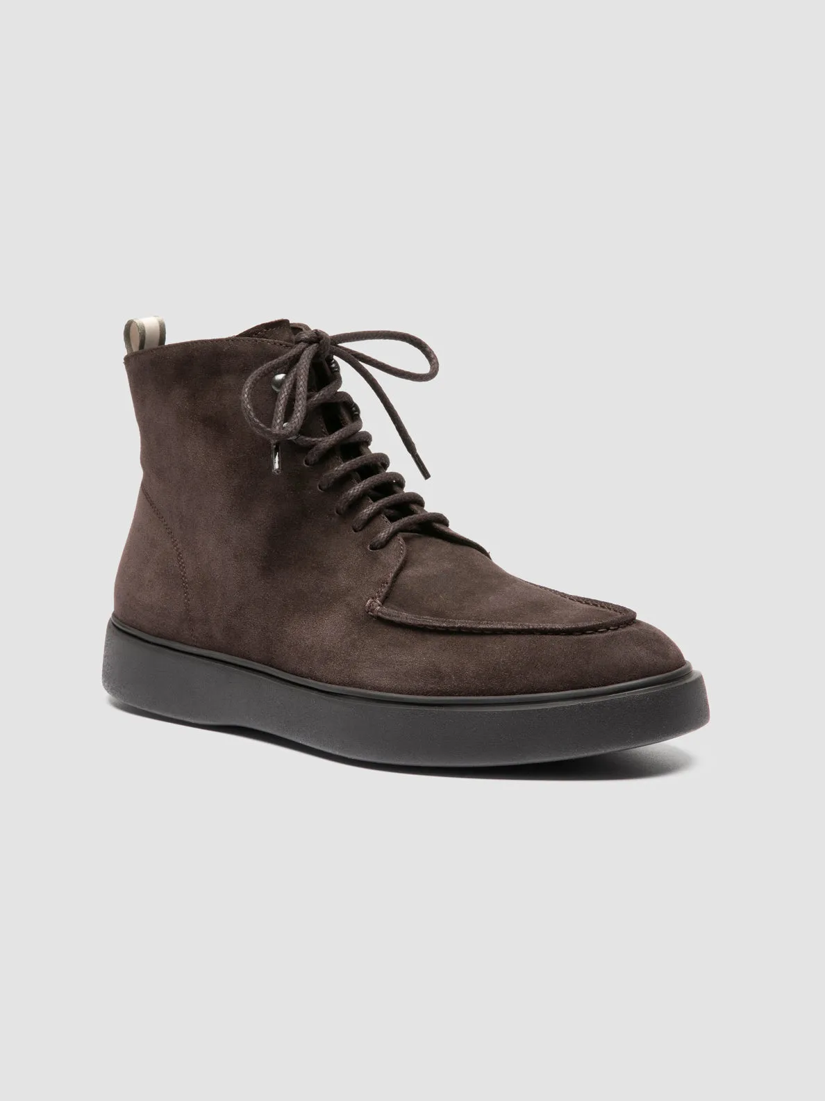 FRAME 004 - Dark Brown Suede Lace-up Boots sold by Officine Creative product image thumbnail 3