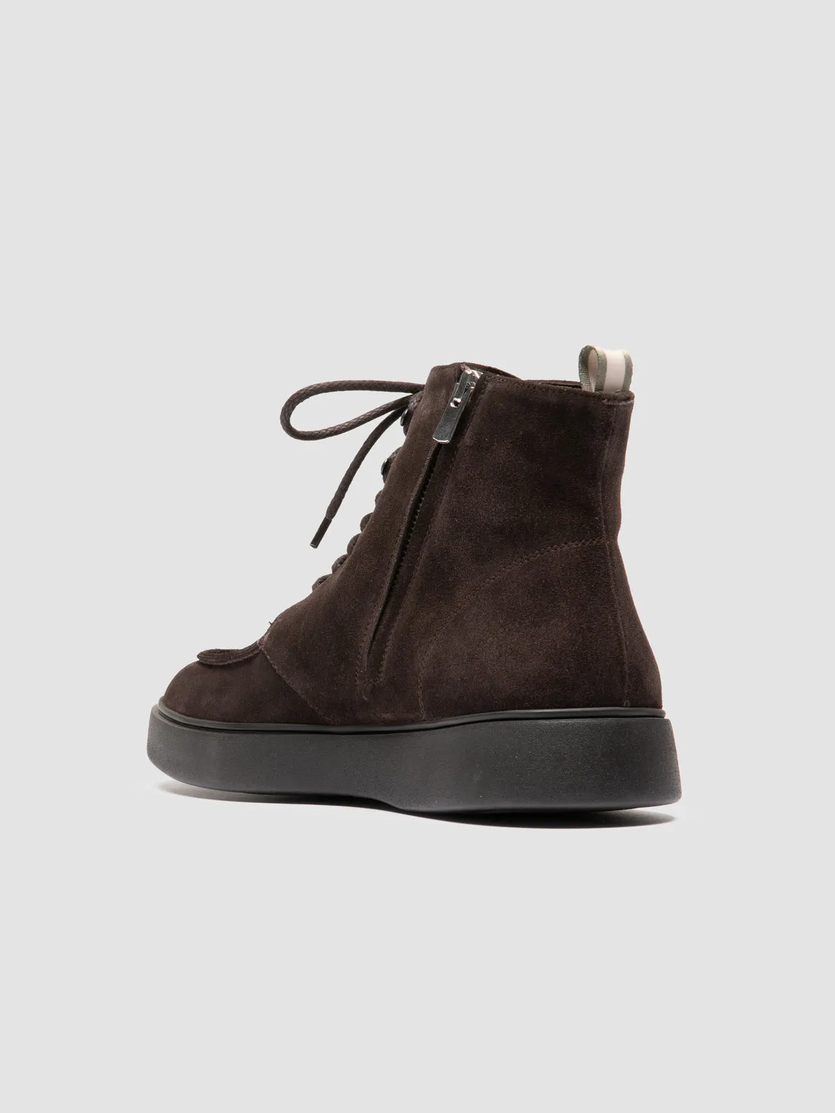 FRAME 004 - Dark Brown Suede Lace-up Boots sold by Officine Creative product image thumbnail 4
