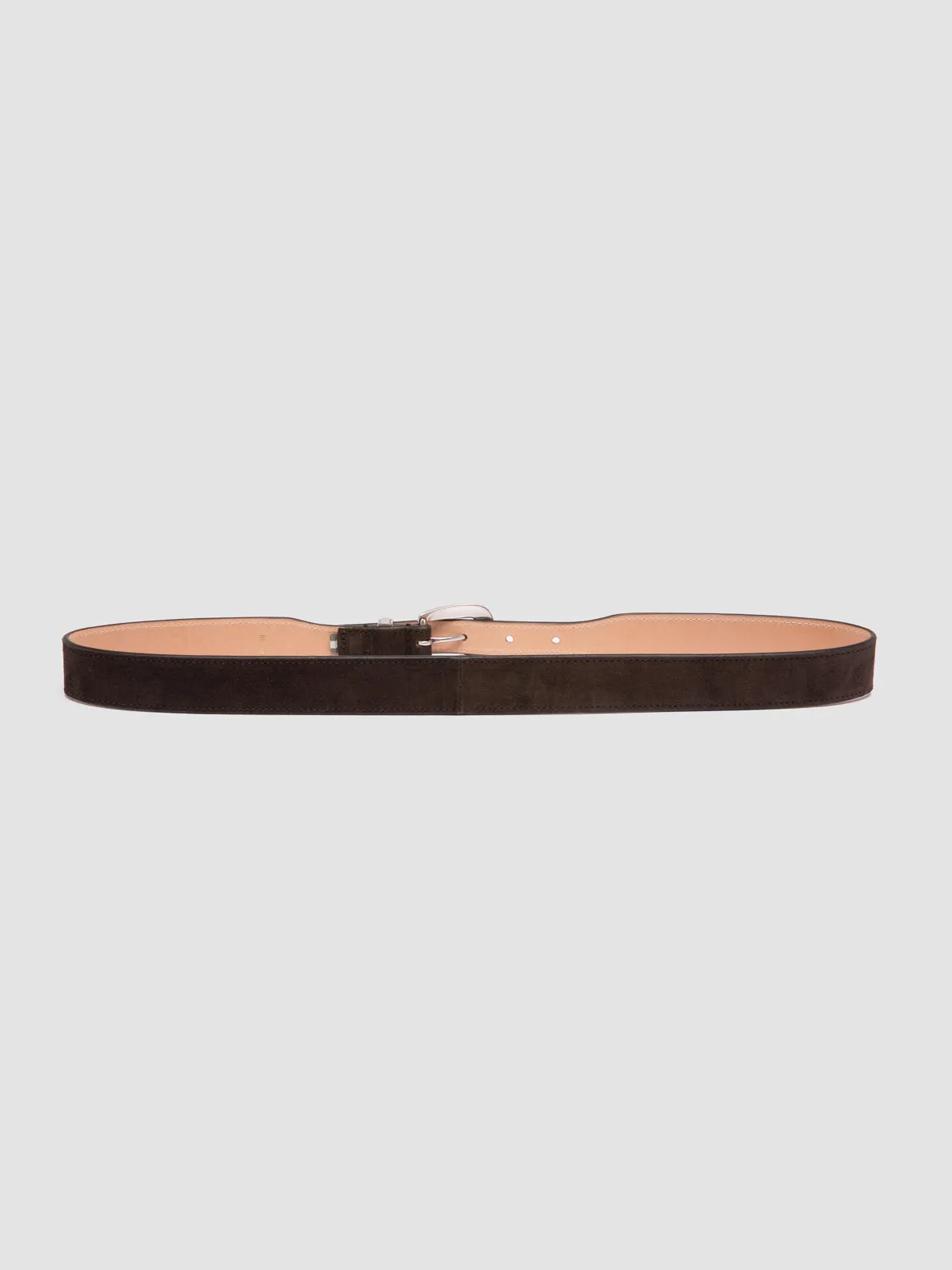 OC STRIP 092 - Dark Brown Suede Belt sold by Officine Creative product image thumbnail 3