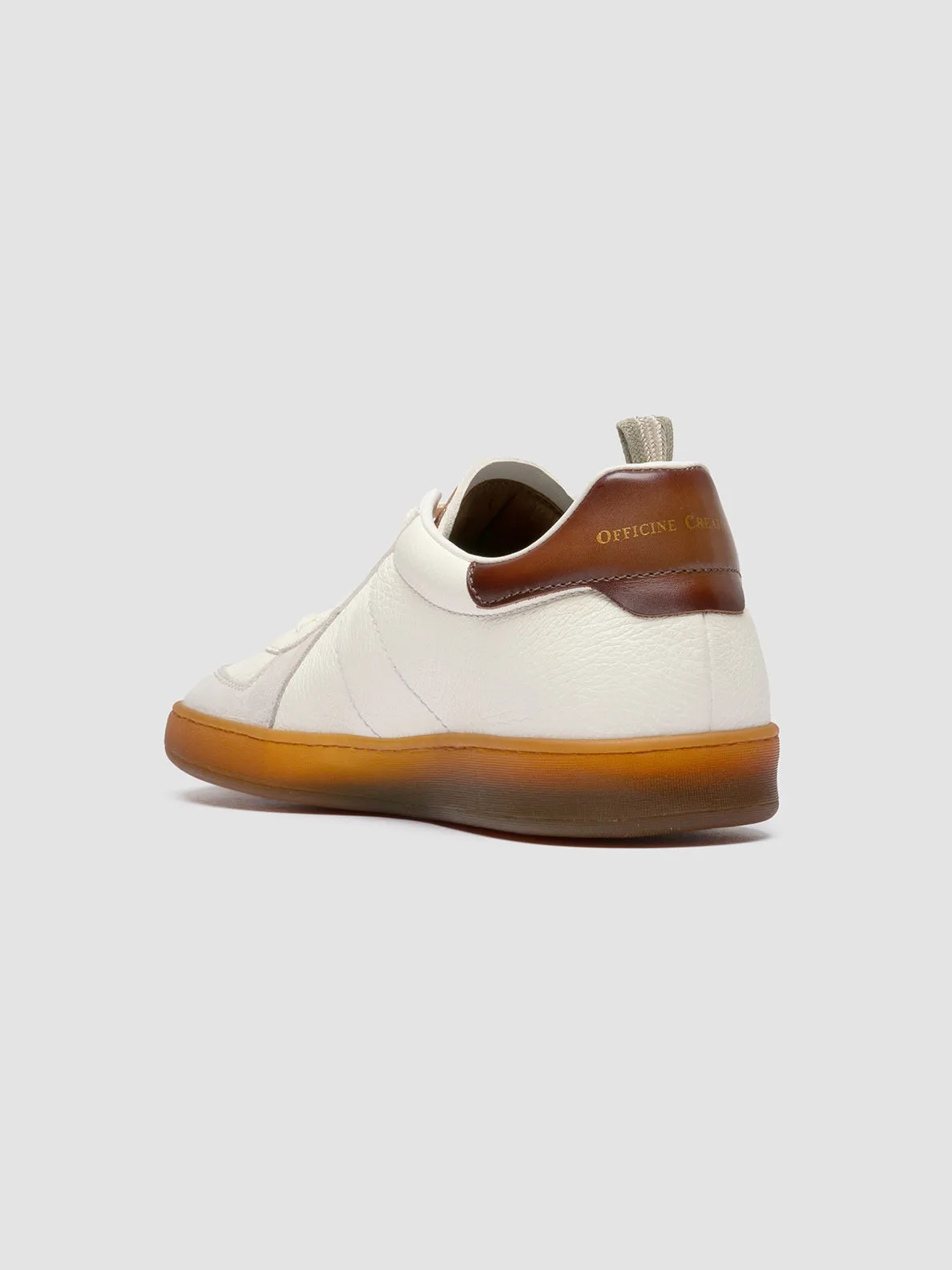 MILITIA 001 - White Leather Low Top Sneakers sold by Officine Creative product image thumbnail 4