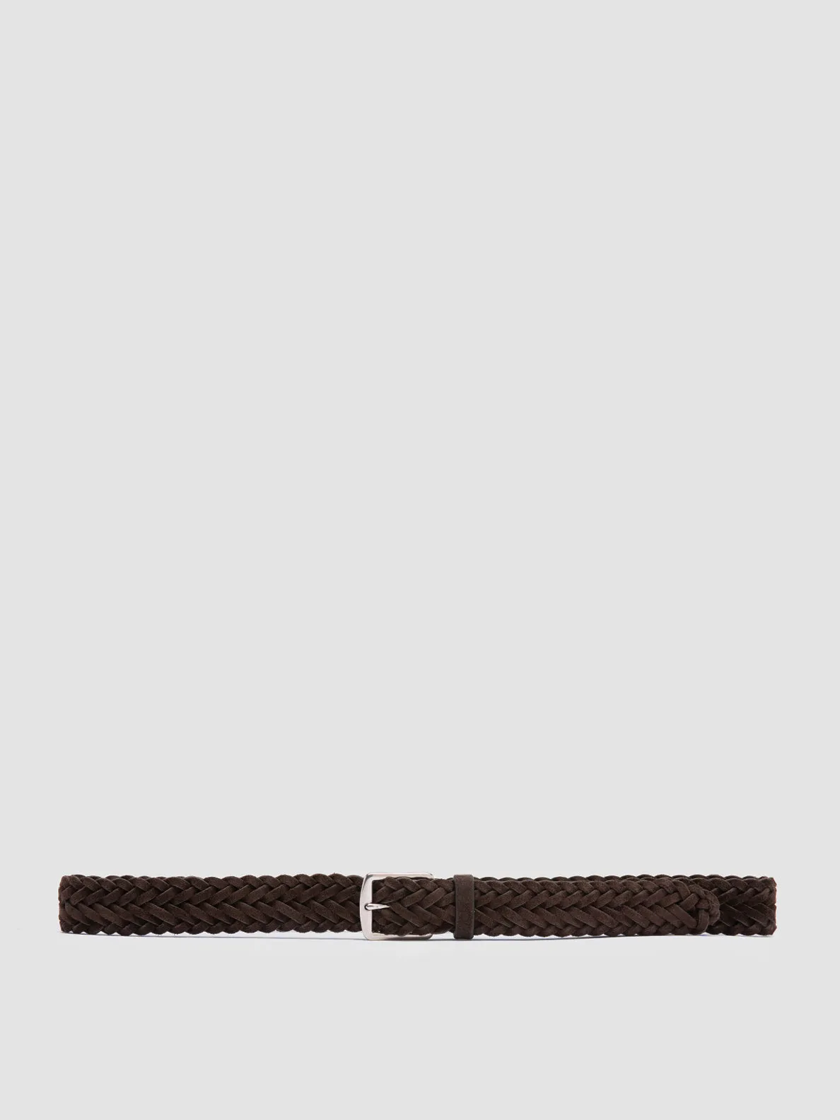 OC STRIP 055 - Dark Brown Suede Belt sold by Officine Creative