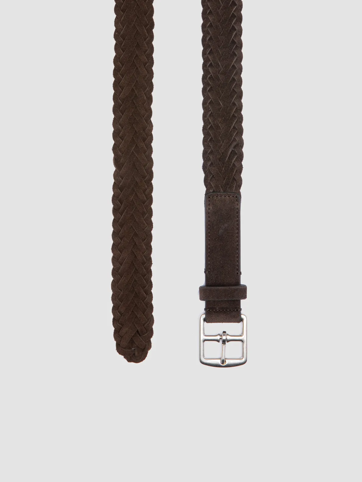 OC STRIP 055 - Dark Brown Suede Belt sold by Officine Creative product image thumbnail 2