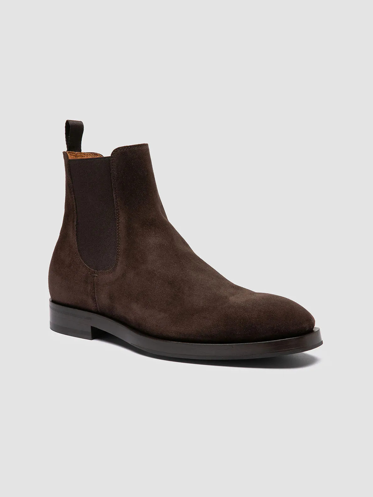 ORTEGA 003 - Dark Brown Suede Chelsea Boots sold by Officine Creative product image thumbnail 3