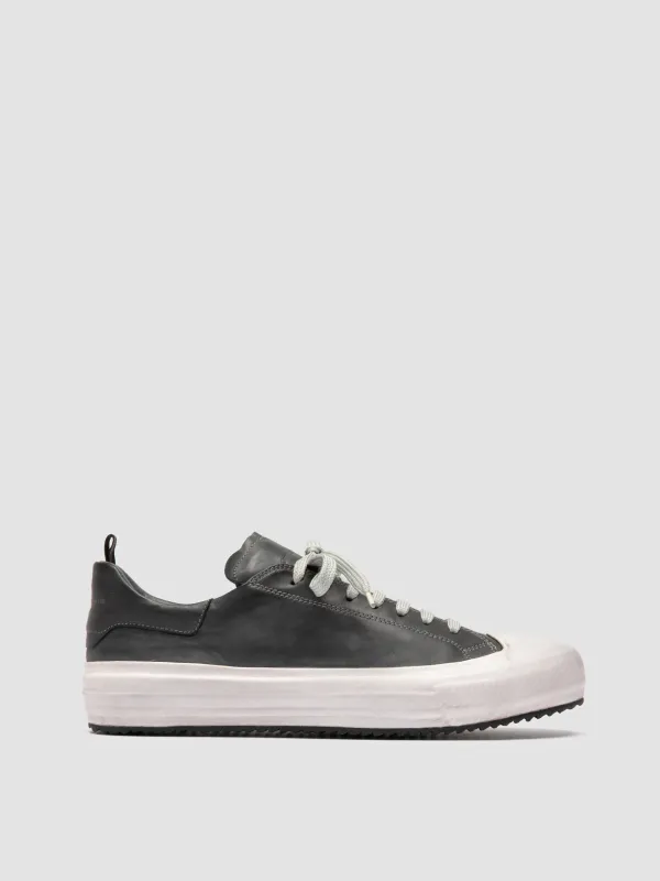 MES DD 001 - Dark Grey Leather  Sneakers sold by Officine Creative