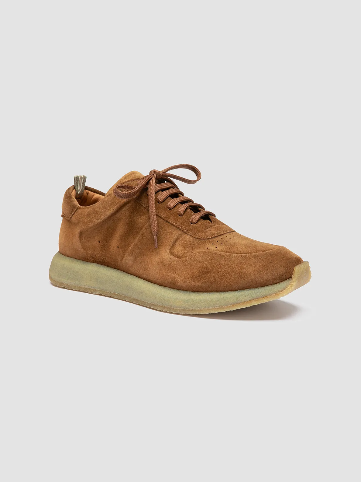 LEGEND 001 - Brown Suede Low Top Sneakers sold by Officine Creative product image thumbnail 3