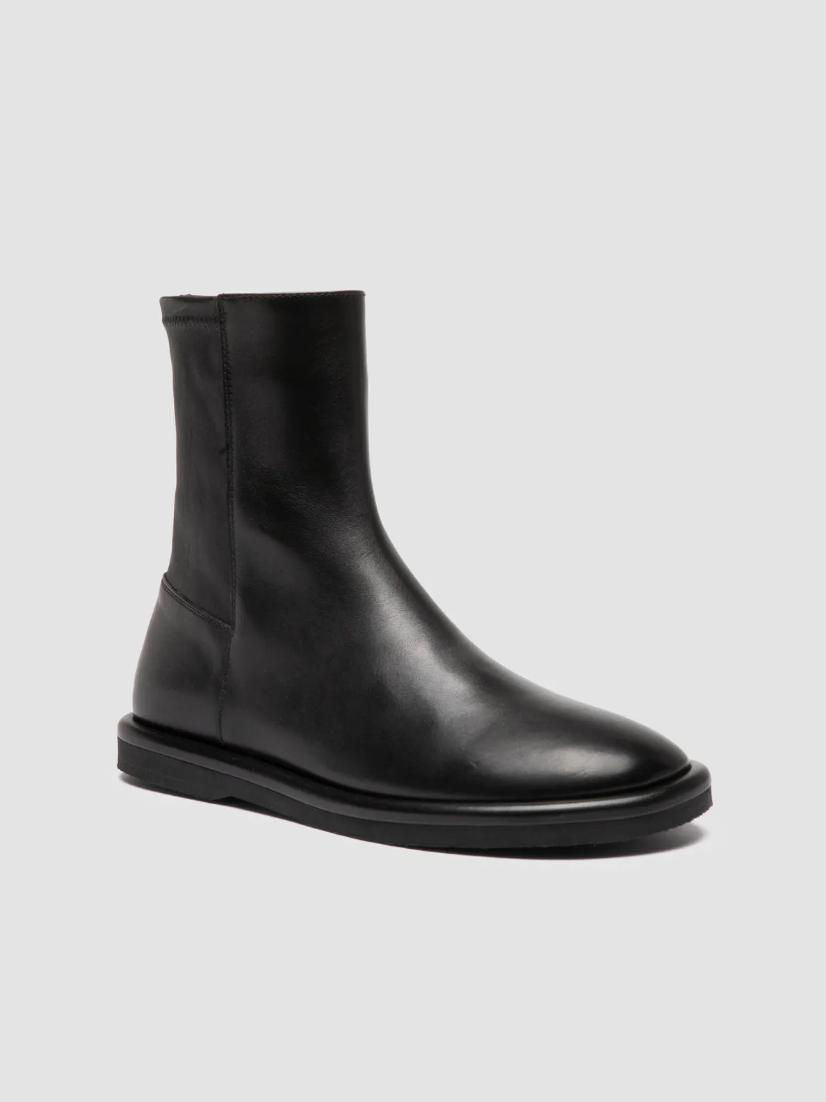 MARJORY 106 - Black Leather Zipped Boots sold by Officine Creative product image thumbnail 3