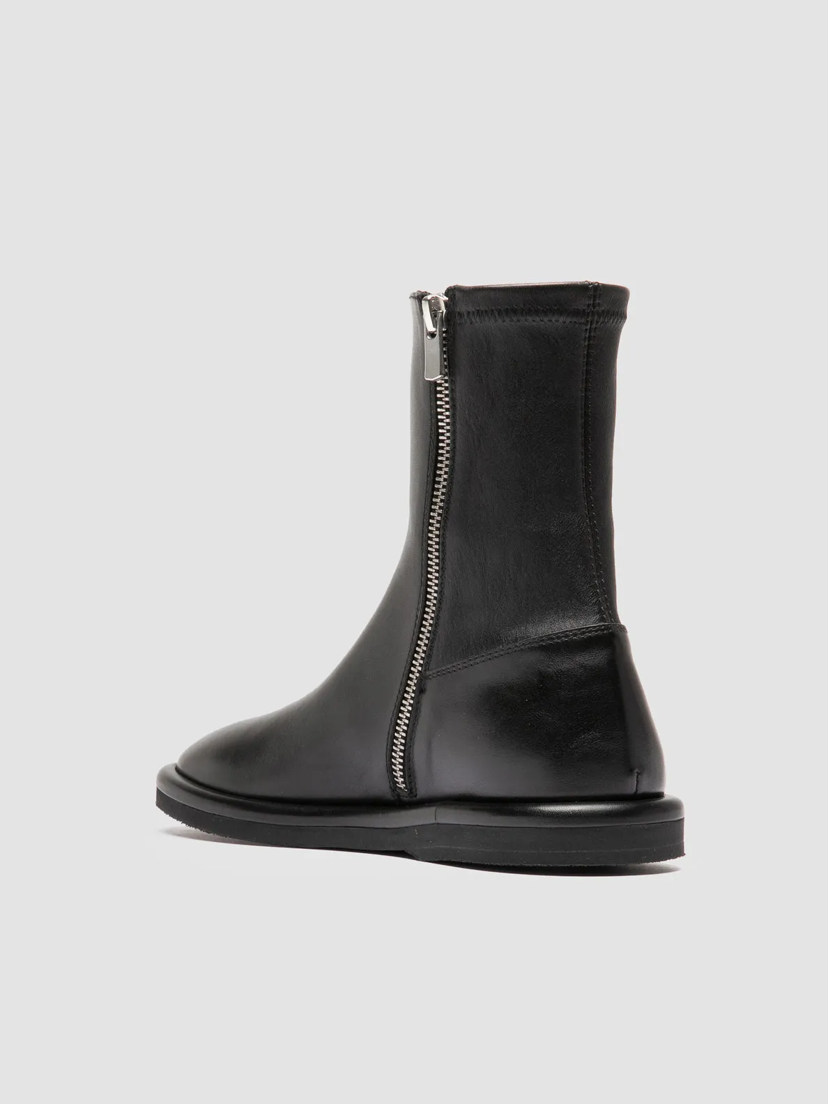 MARJORY 106 - Black Leather Zipped Boots sold by Officine Creative product image thumbnail 4