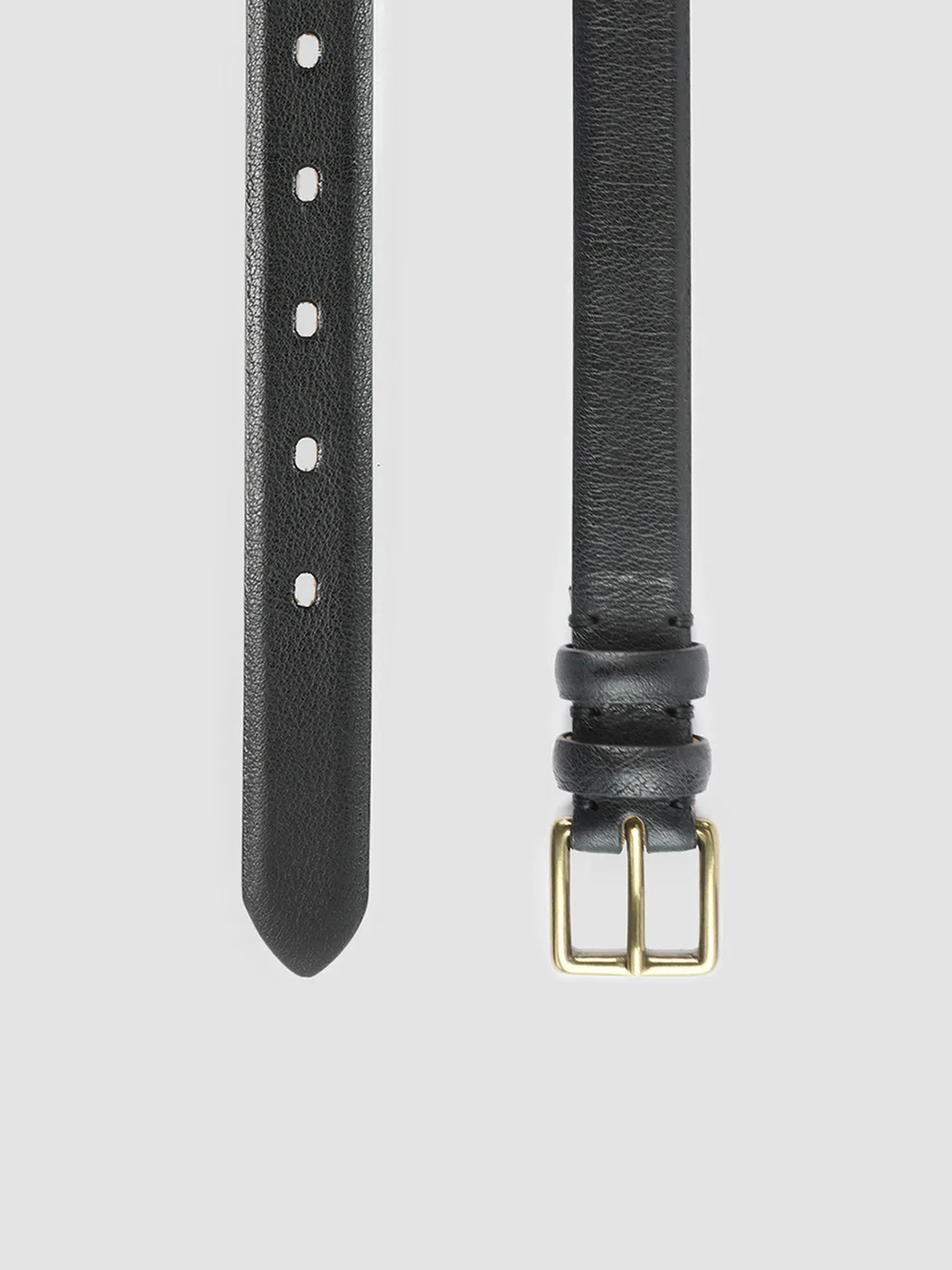 OC STRIP 09 - Black Leather Belt sold by Officine Creative product image thumbnail 2
