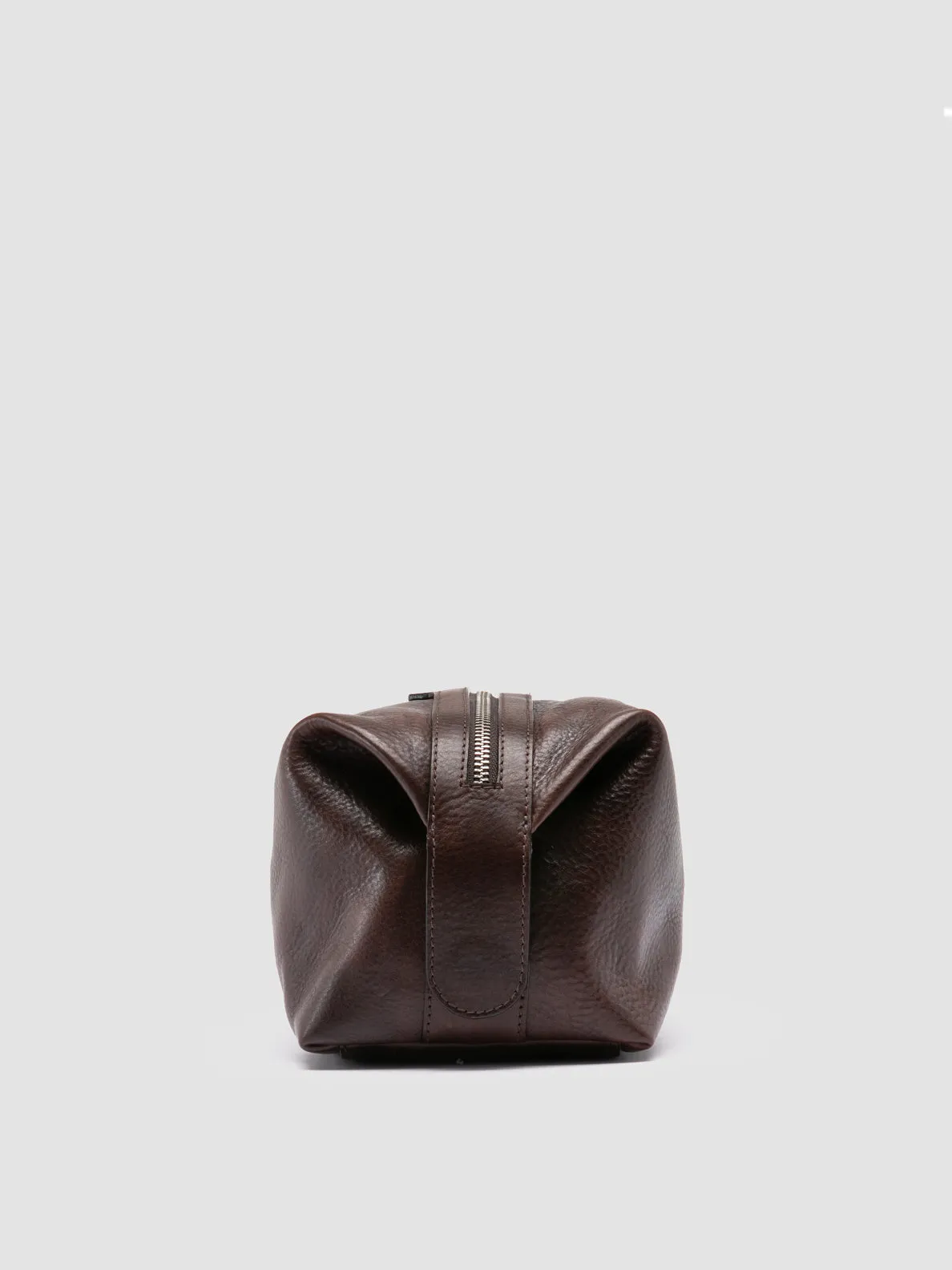 VANITY CASE 001 - Brown Leather Pouch sold by Officine Creative product image thumbnail 5