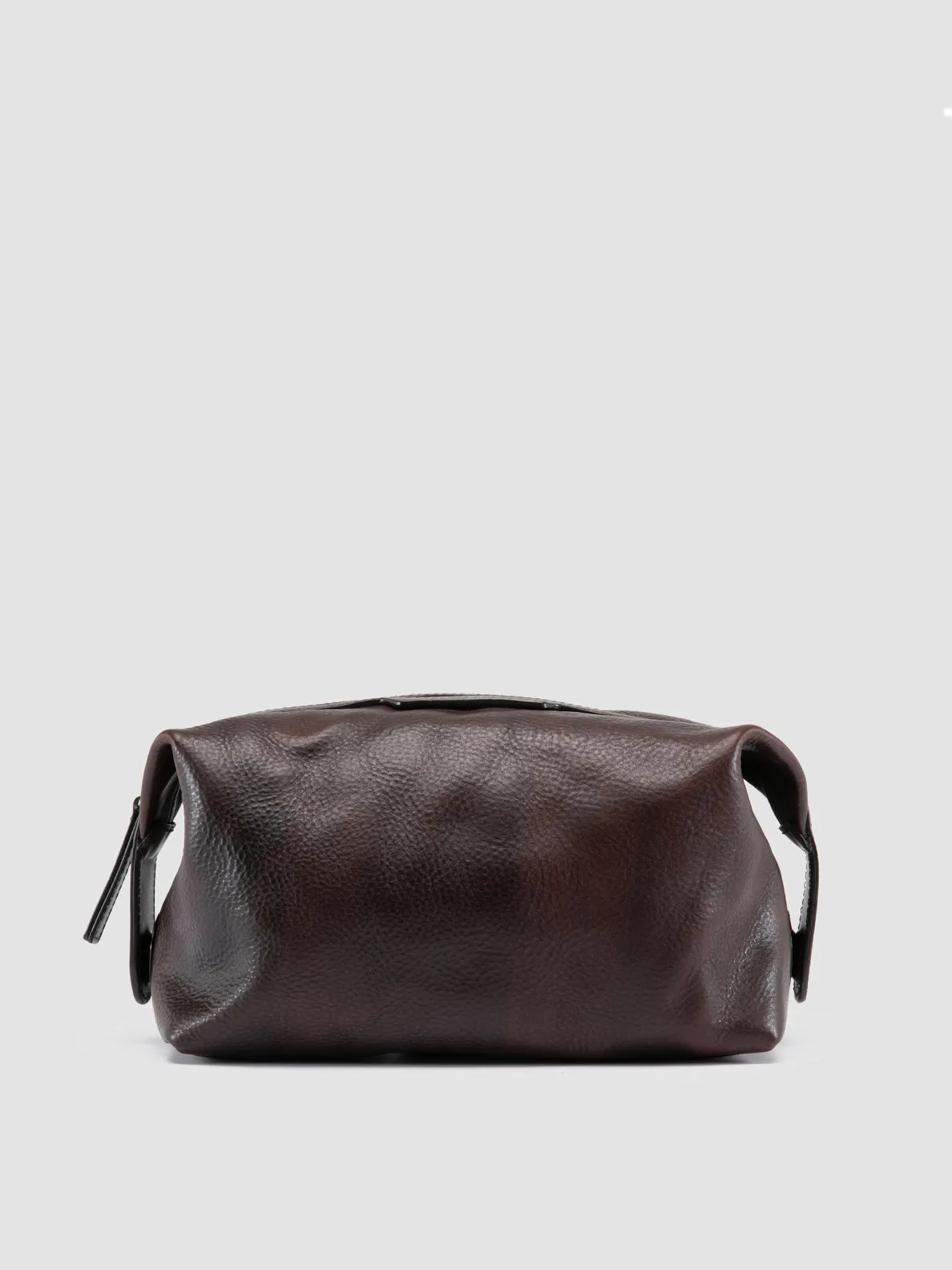 VANITY CASE 001 - Brown Leather Pouch sold by Officine Creative