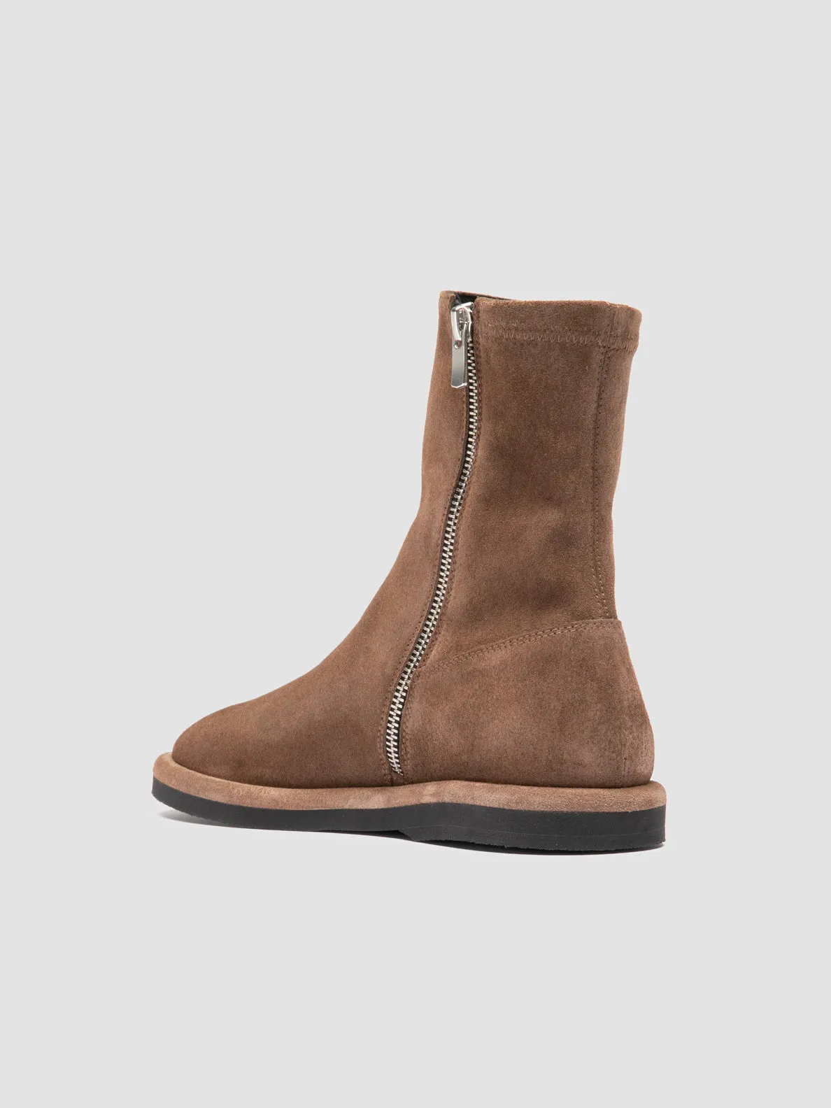 MARJORY 106 - Brown Suede Zipped Boots sold by Officine Creative product image thumbnail 4