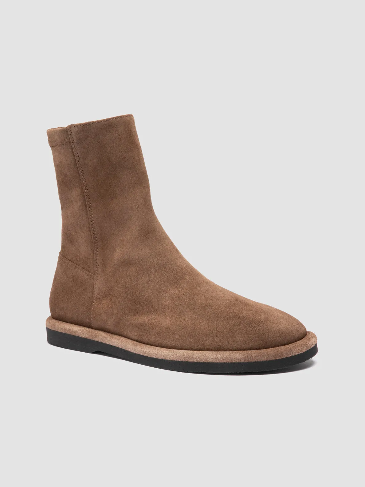 MARJORY 106 - Brown Suede Zipped Boots sold by Officine Creative product image thumbnail 3