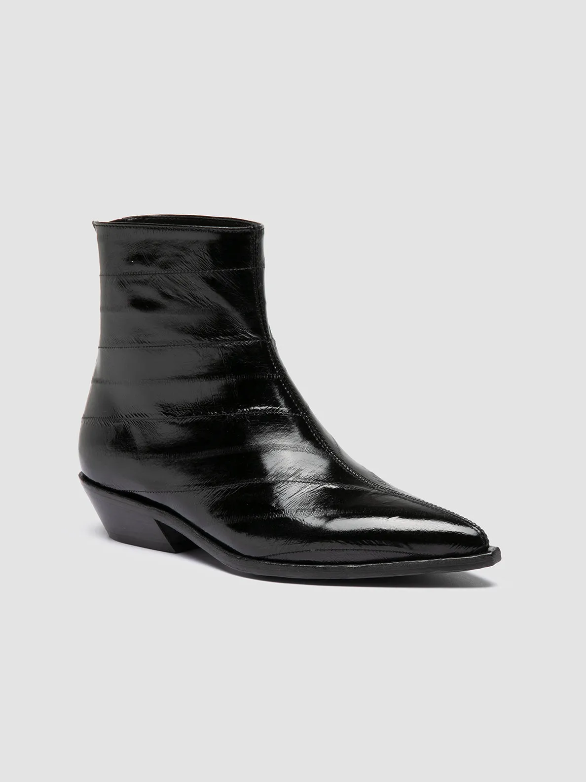 NOELIE DD 109 - Black Leather Zipped Boots sold by Officine Creative product image thumbnail 3