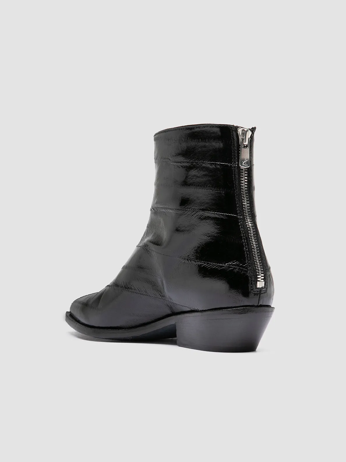 NOELIE DD 109 - Black Leather Zipped Boots sold by Officine Creative product image thumbnail 4