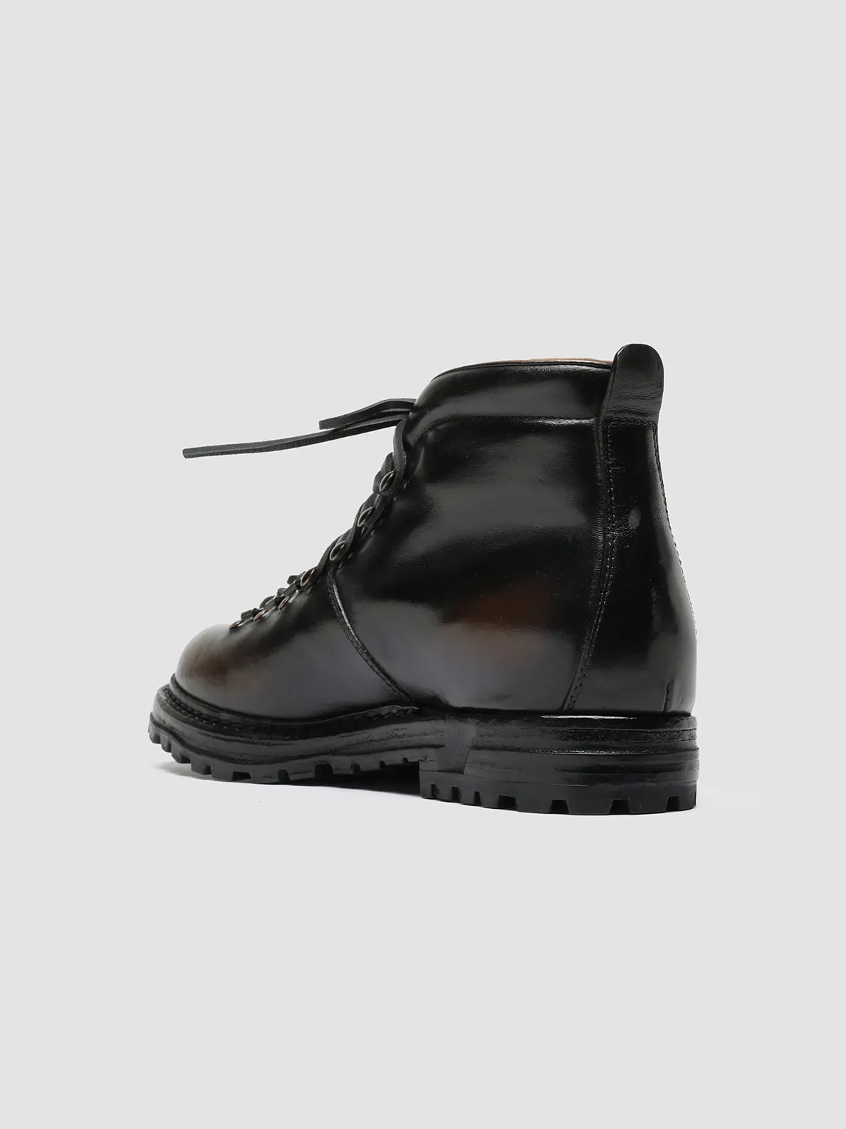 ARTIK 001 - Dark Brown Leather Lace Up Boots sold by Officine Creative product image thumbnail 4