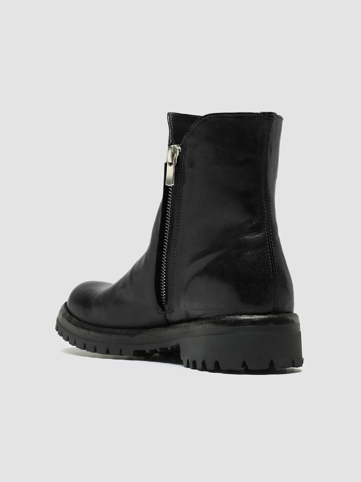 LORAINE 017 - BlackLeather Zip Boots sold by Officine Creative product image thumbnail 4