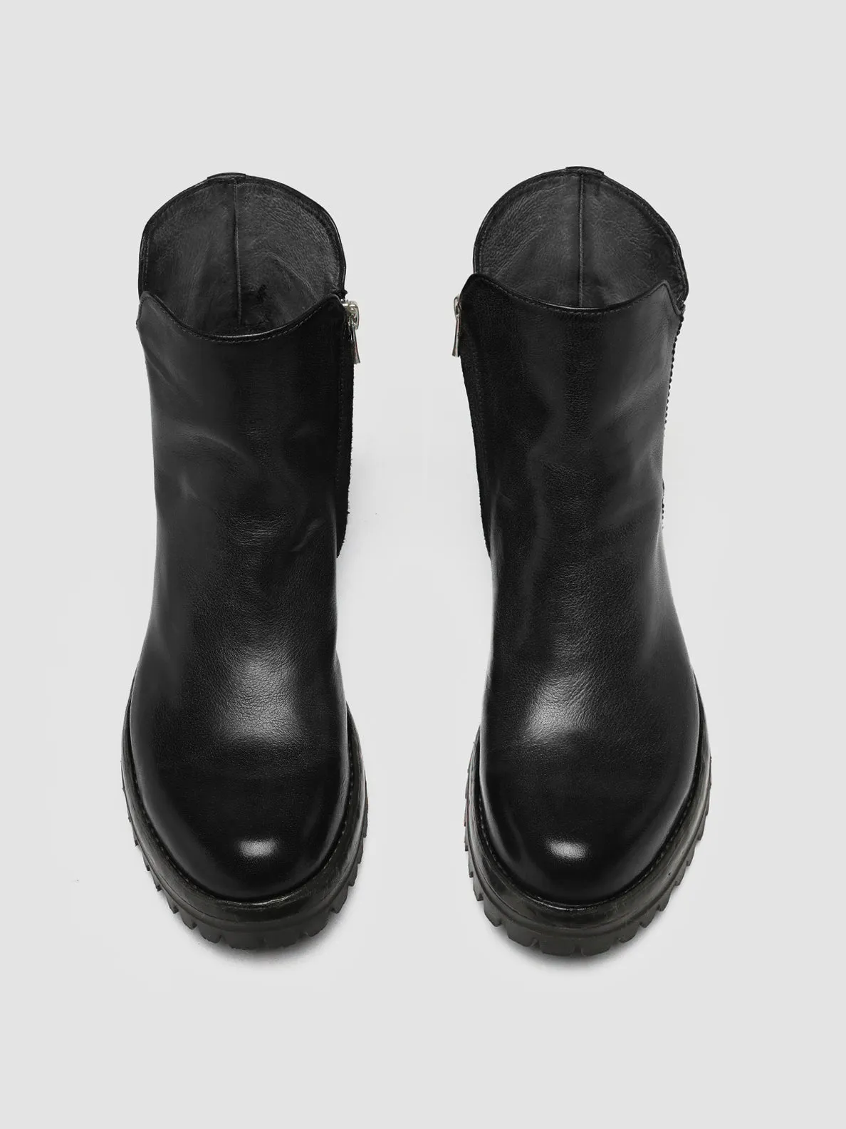 LORAINE 017 - BlackLeather Zip Boots sold by Officine Creative product image thumbnail 2