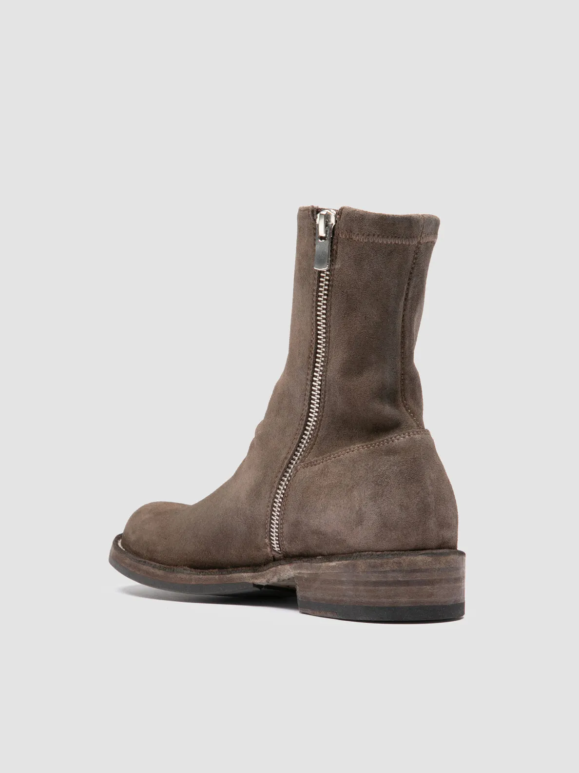 LEGRAND 171 - Taupe Suede Zipped Boots sold by Officine Creative product image thumbnail 4