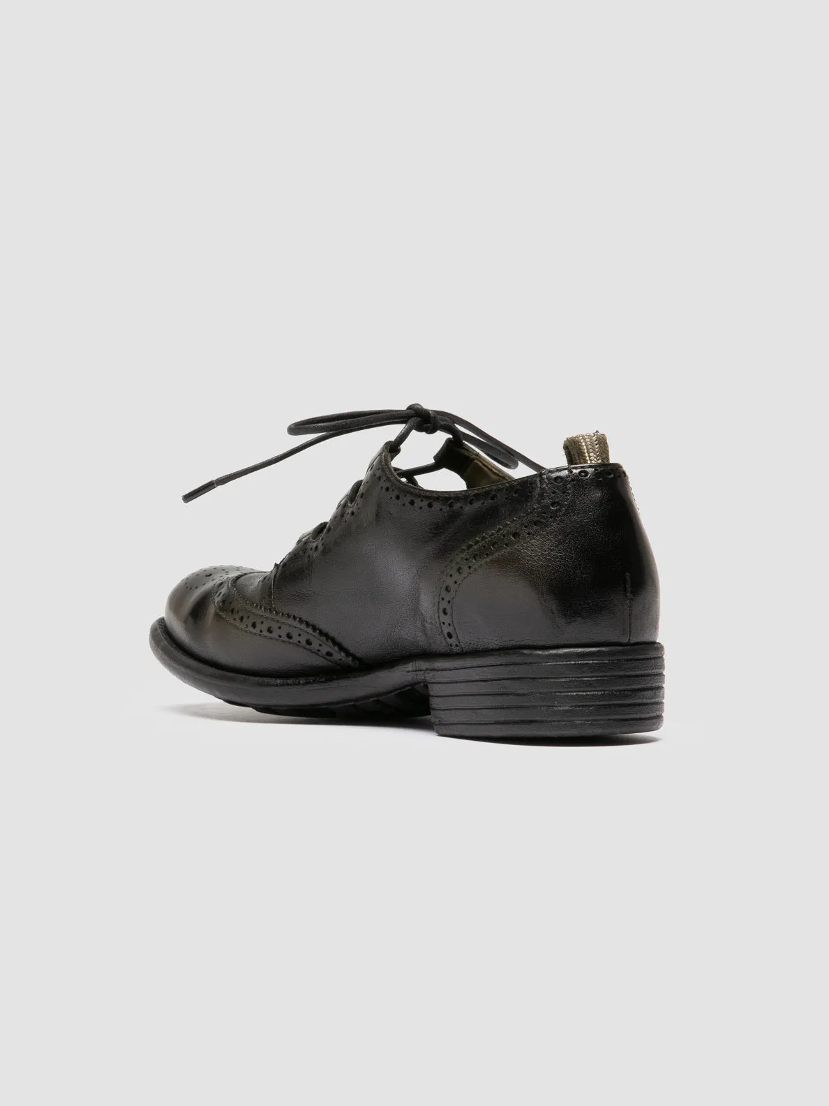 CALIXTE 084 - Dark Green Leather Oxford Shoes sold by Officine Creative product image thumbnail 4