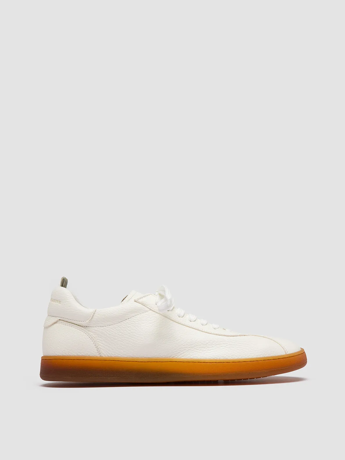 HALO 001 - White Leather Low Top Sneakers sold by Officine Creative