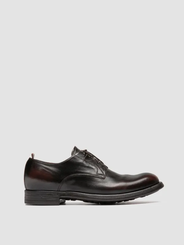 CHRONICLE 001 - Brown Leather Derby Shoes sold by Officine Creative
