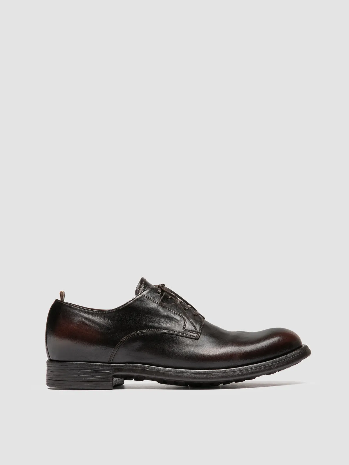CHRONICLE 001 - Brown Leather Derby Shoes sold by Officine Creative