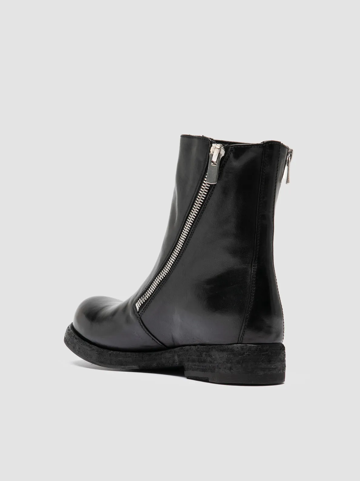 BULLA DD 312 - Black Leather Zipped Boots sold by Officine Creative product image thumbnail 4