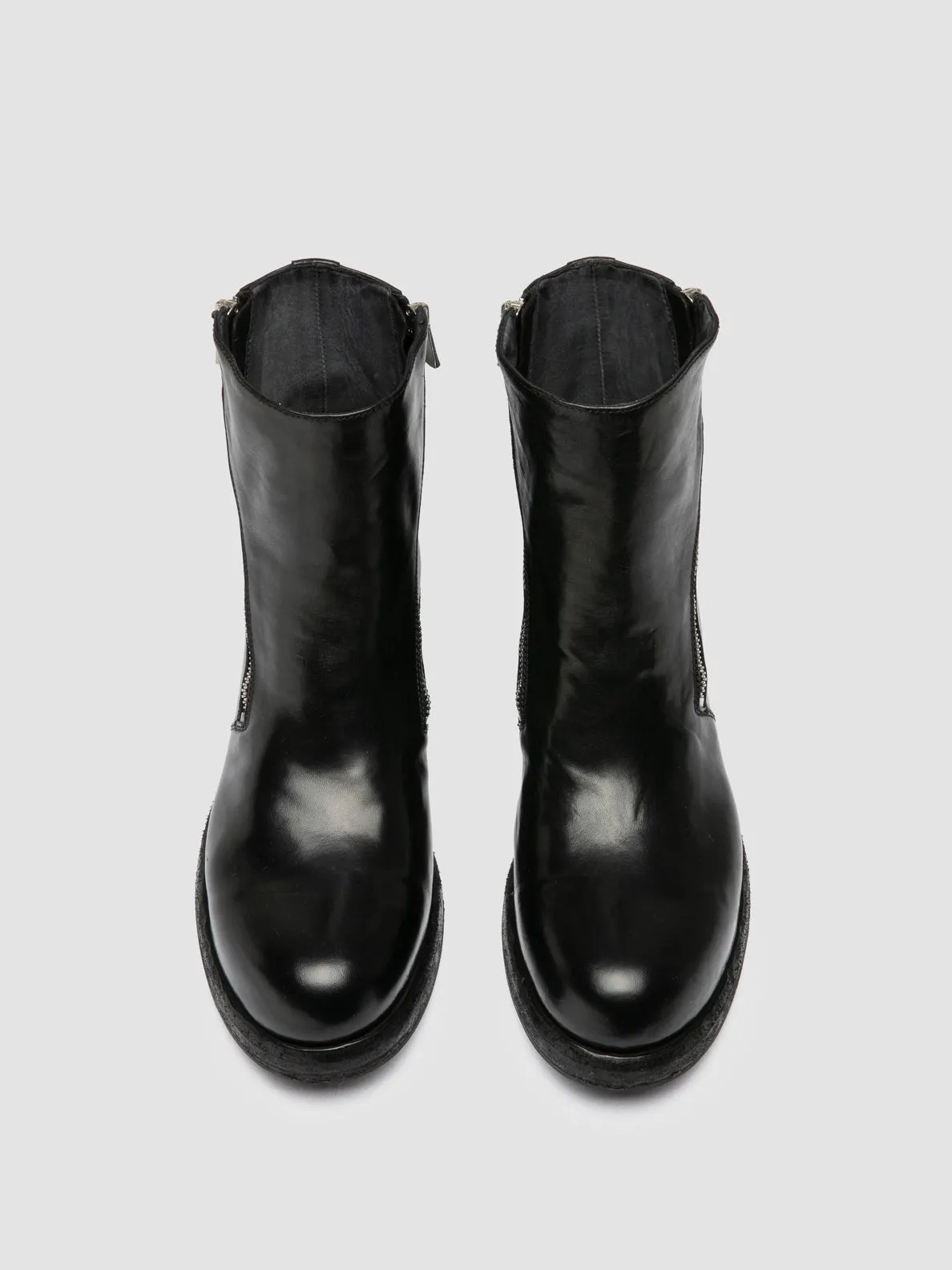 BULLA DD 312 - Black Leather Zipped Boots sold by Officine Creative product image thumbnail 2