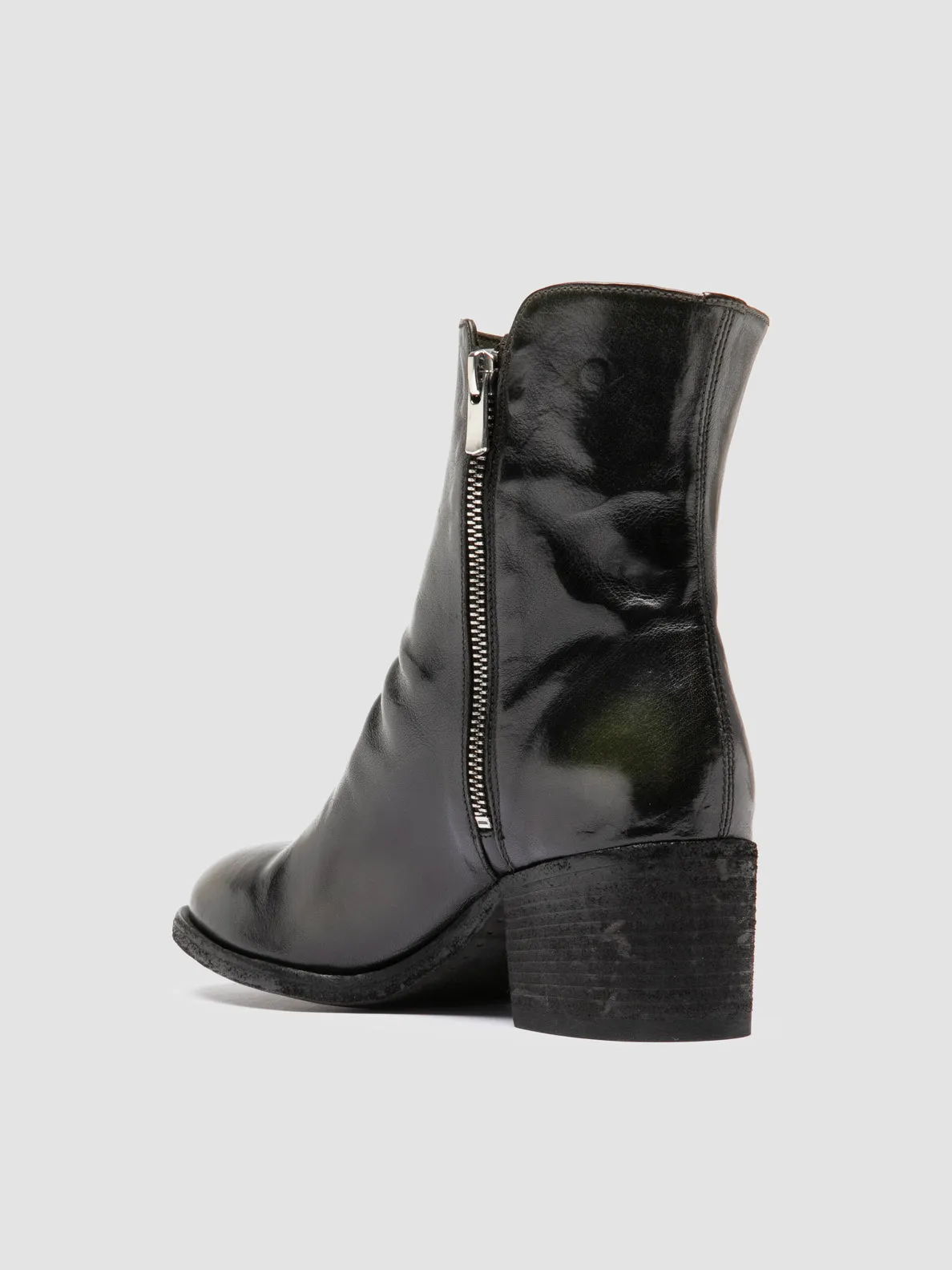 DENNER 103 - Green Leather Booties sold by Officine Creative product image thumbnail 4