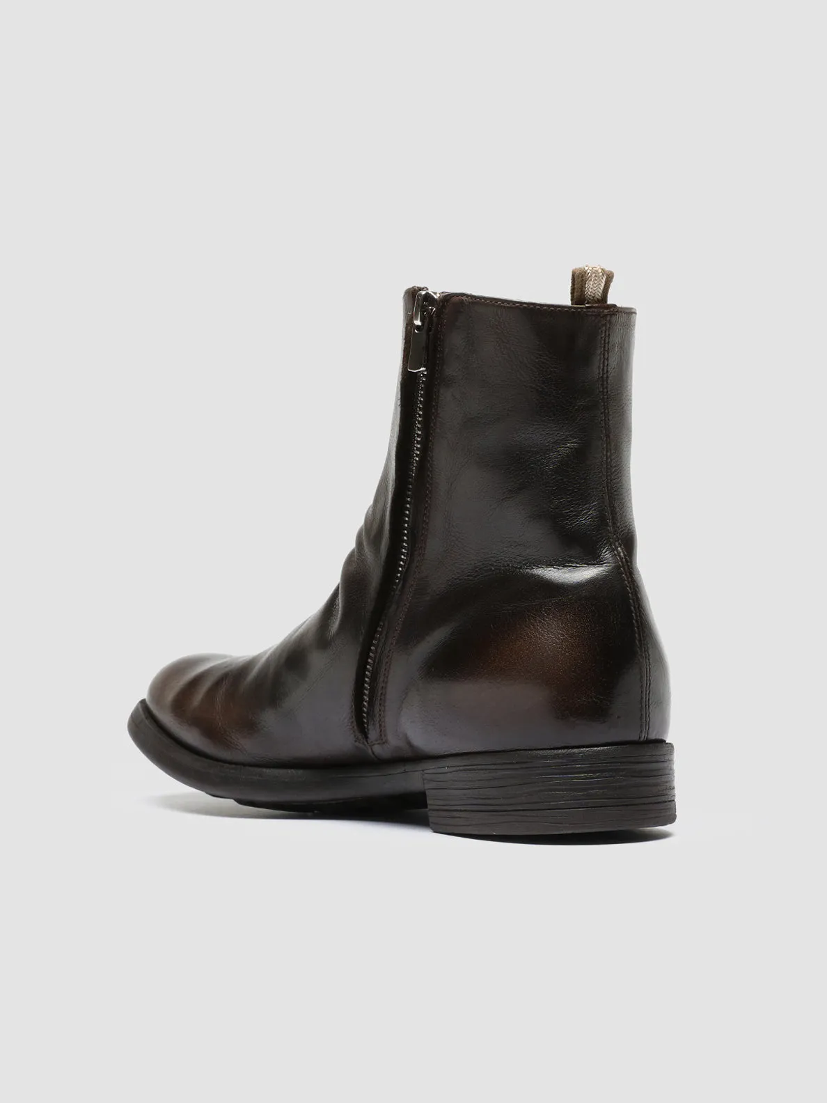 CHRONICLE 058 - Brown Leather Zip Boots sold by Officine Creative product image thumbnail 4