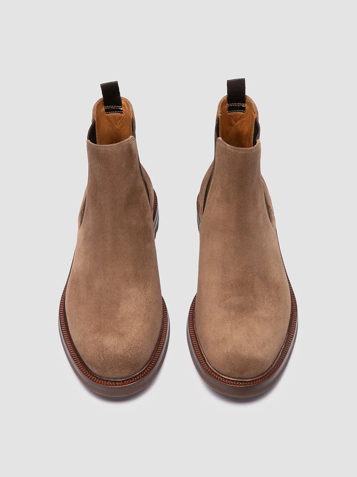 ASTON FLEXI 004 - Brown Suede Chelsea Boots sold by Officine Creative product image thumbnail 2