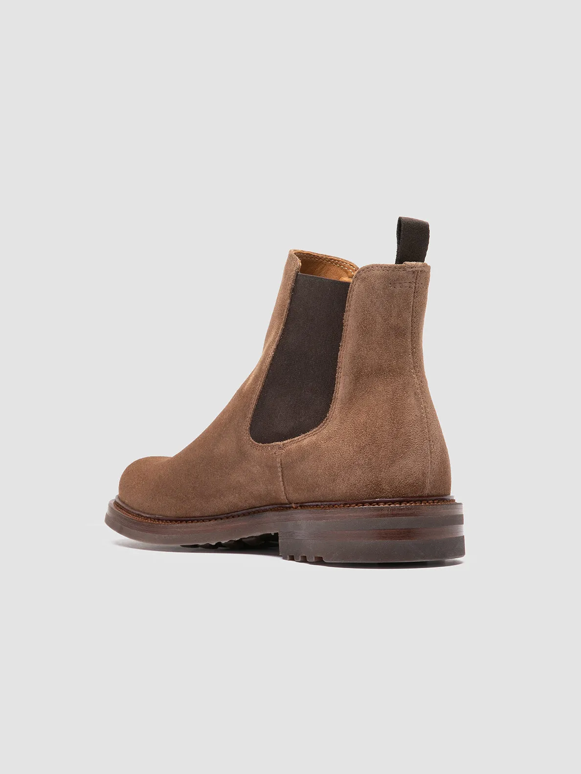 ASTON FLEXI 004 - Brown Suede Chelsea Boots sold by Officine Creative product image thumbnail 4