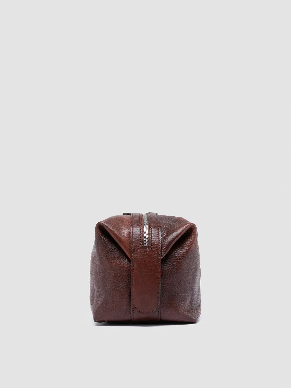 VANITY CASE 001 - Brown Leather Pouch sold by Officine Creative product image thumbnail 3