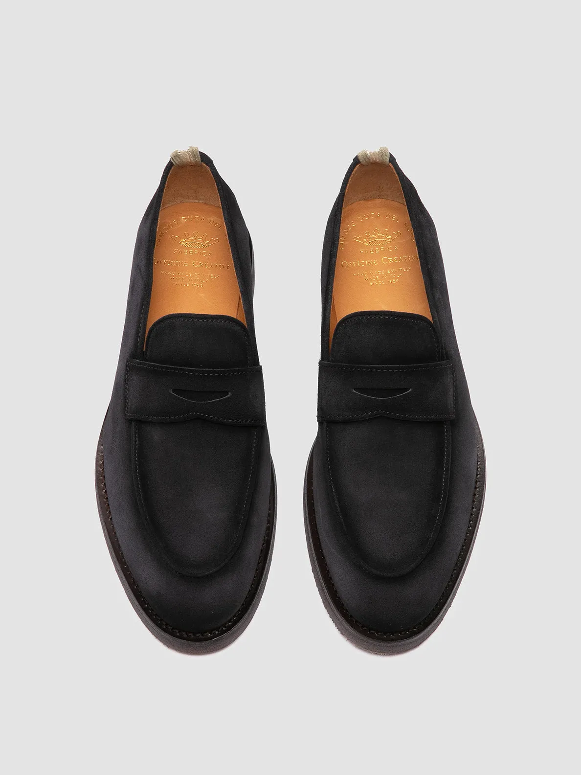 OPERA FLEXI 101 - Blue Suede Penny Loafers sold by Officine Creative product image thumbnail 2