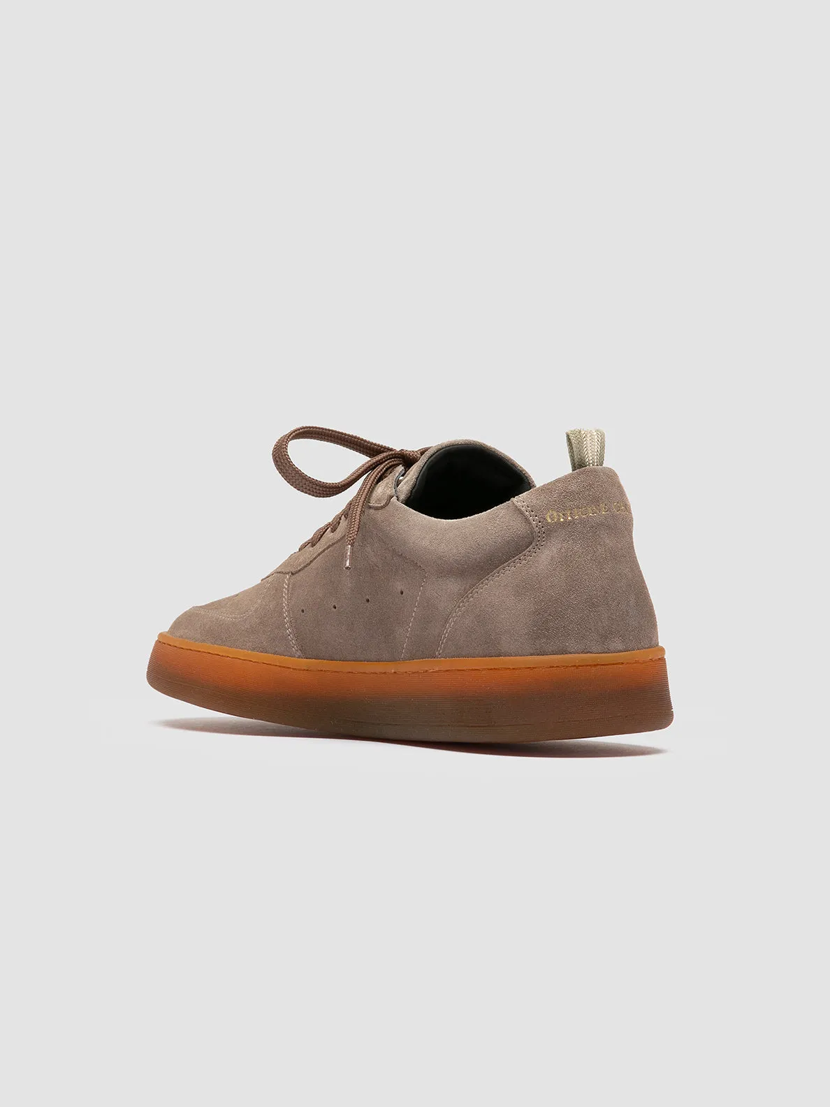 ASSET 001 - Taupe Suede Low Top Sneakers sold by Officine Creative product image thumbnail 4