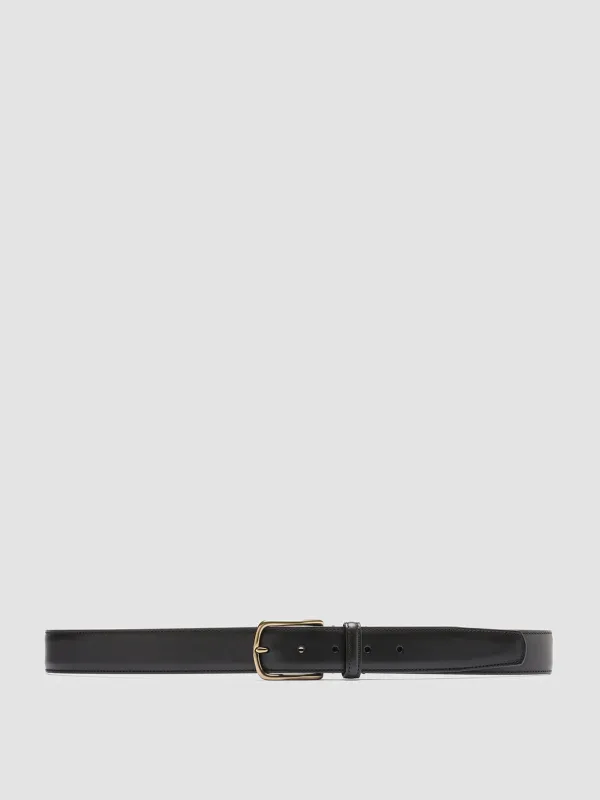 OC STRIP 04 - Black Leather belt sold by Officine Creative