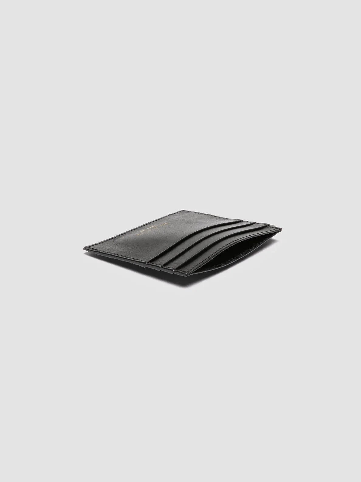 BOUDIN 22 - Black Leather card holder sold by Officine Creative product image thumbnail 3