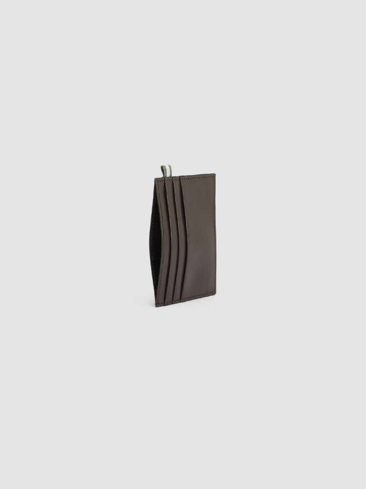 BOUDIN 22 - Dark Brown Leather card holder sold by Officine Creative product image thumbnail 5