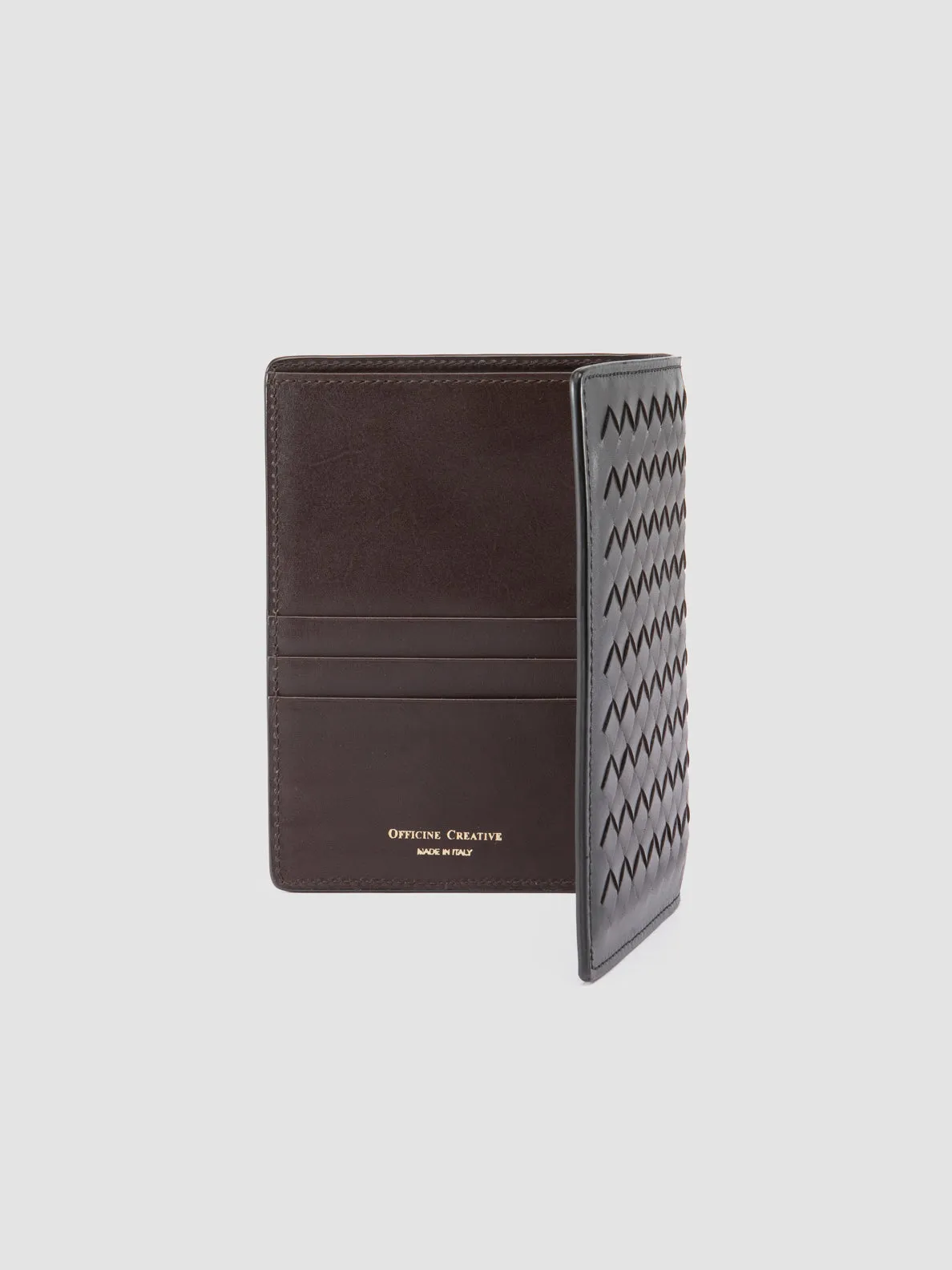 BOUDIN 127 - Dark Brown Leather Wallet sold by Officine Creative product image thumbnail 4