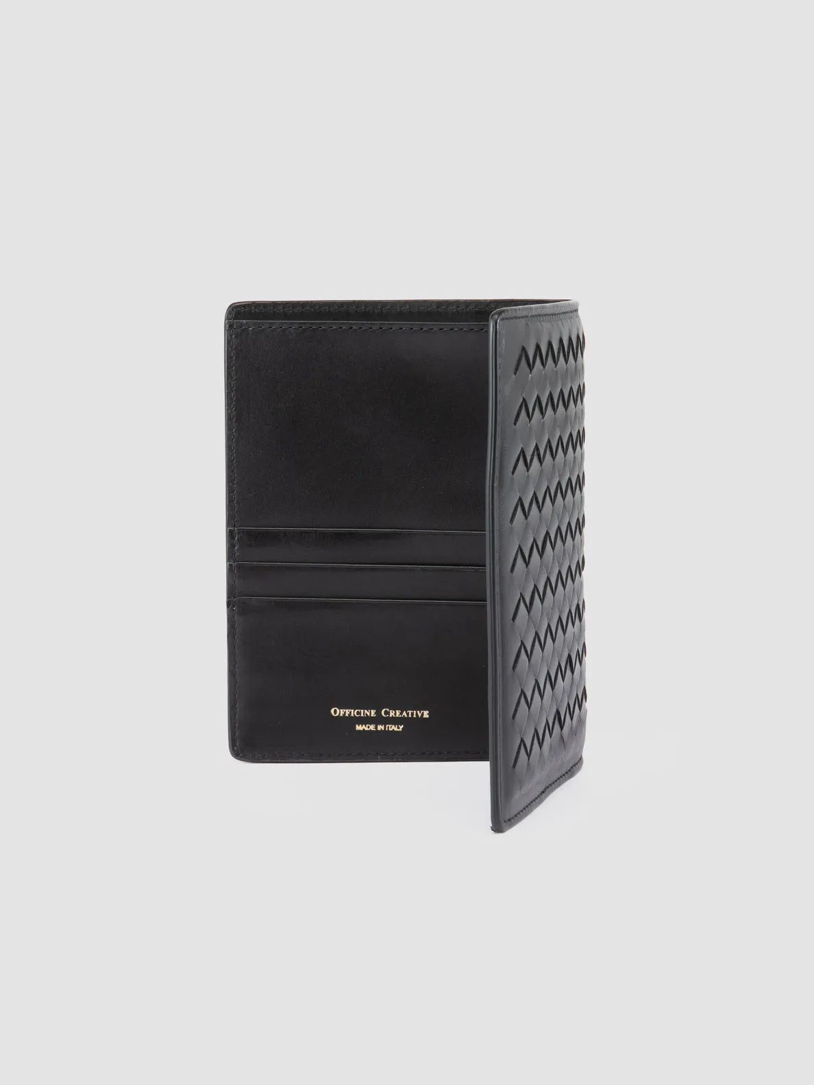 BOUDIN 127 - Black Leather Wallet sold by Officine Creative product image thumbnail 4
