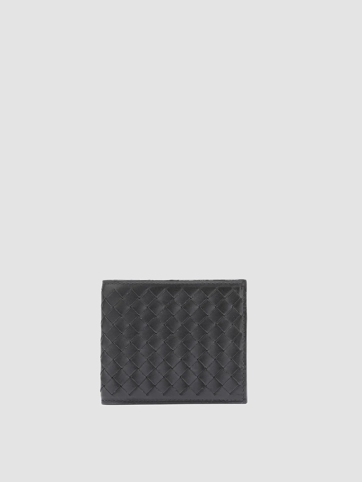 BOUDIN 123 - Black Leather Bifold Wallet sold by Officine Creative