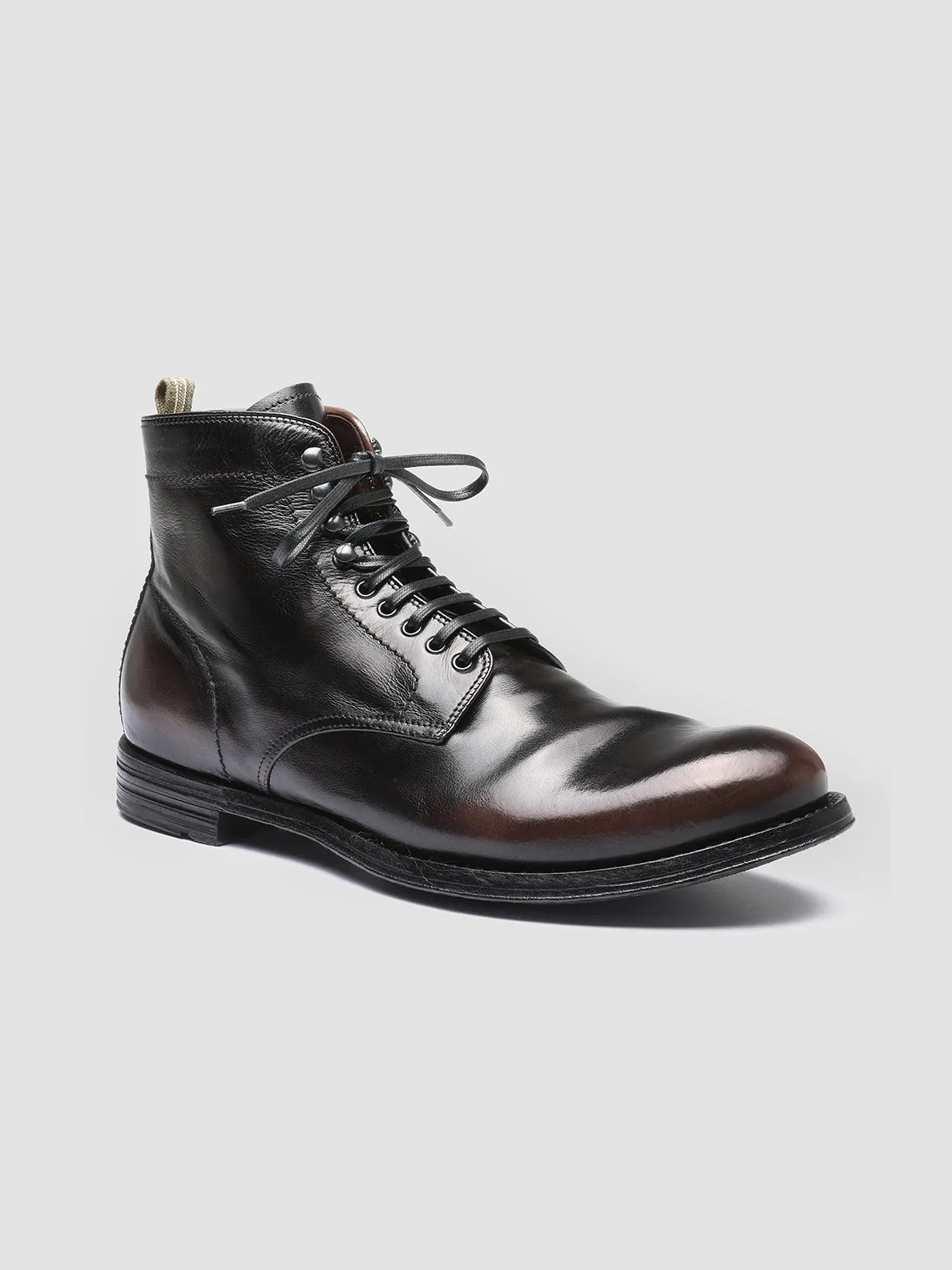 ANATOMIA 013 - Dark Brown Leather Ankle Boots sold by Officine Creative product image thumbnail 3