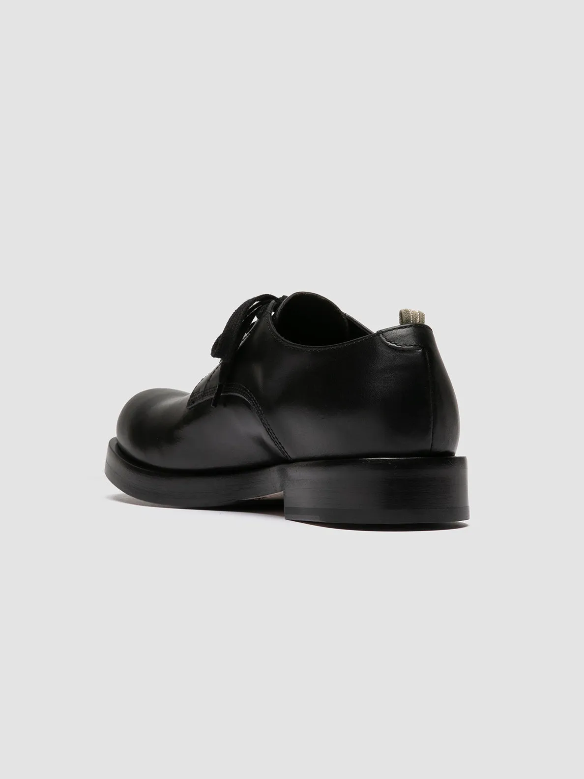 BULLA 001 - Black Leather Derby Shoes sold by Officine Creative product image thumbnail 4