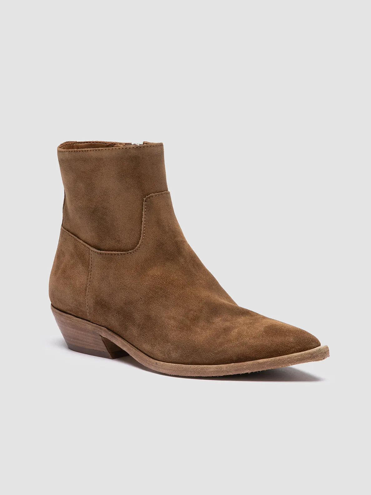 NOELIE DD 102 - Brown Suede Zipped Boots sold by Officine Creative product image thumbnail 3