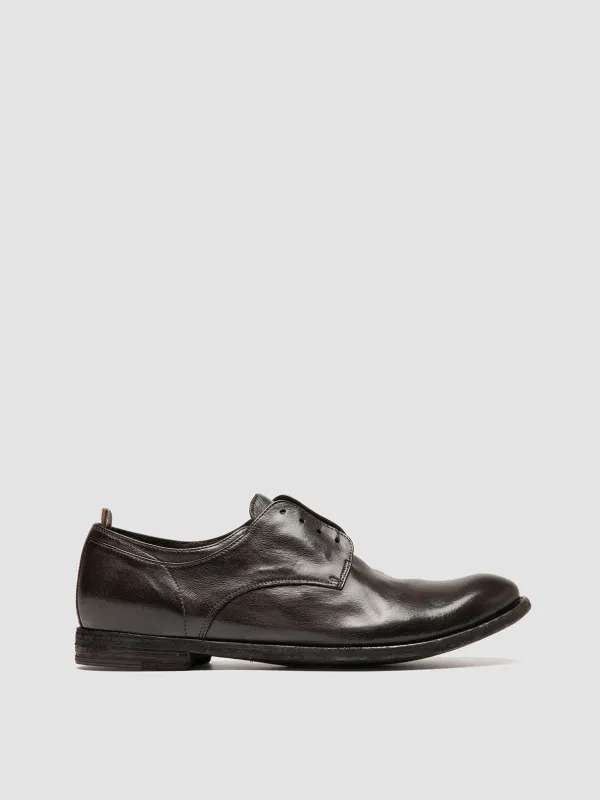 ARCHIVE 500 - Dark Brown Leather Derby Shoes made by Officine Creative