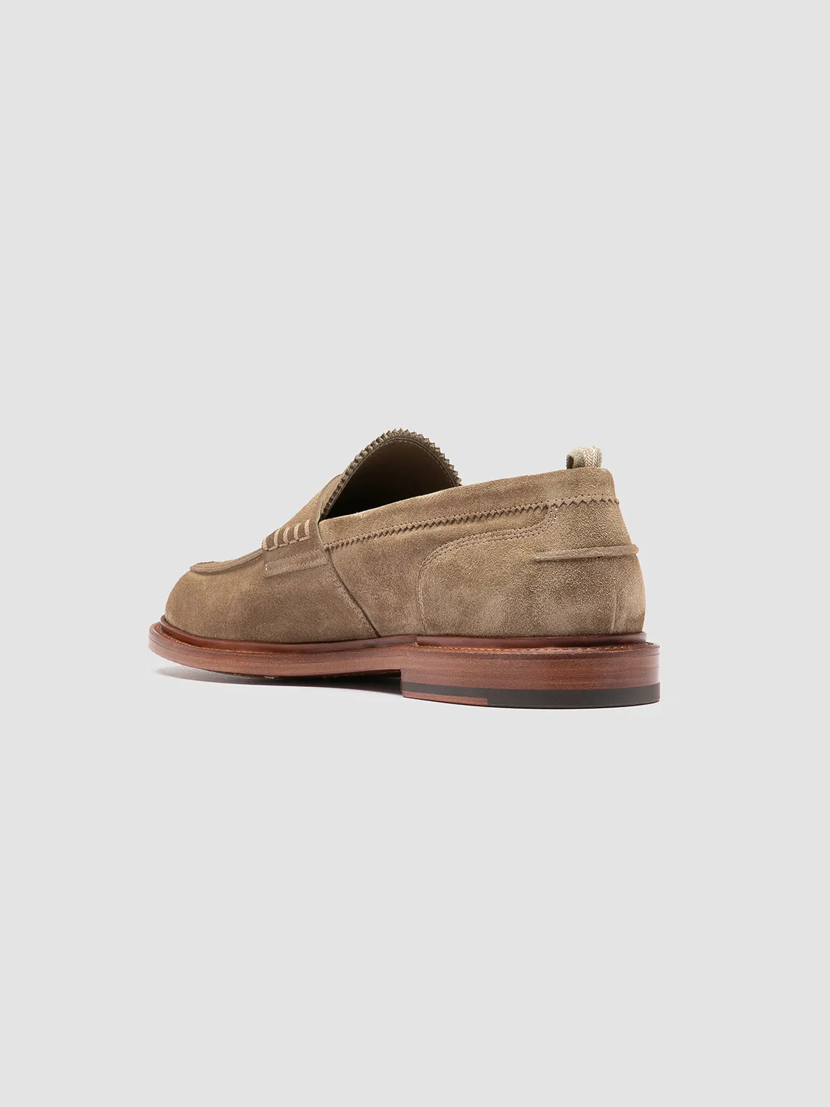 SAX 001 - Taupe Suede Penny Loafers sold by Officine Creative product image thumbnail 4